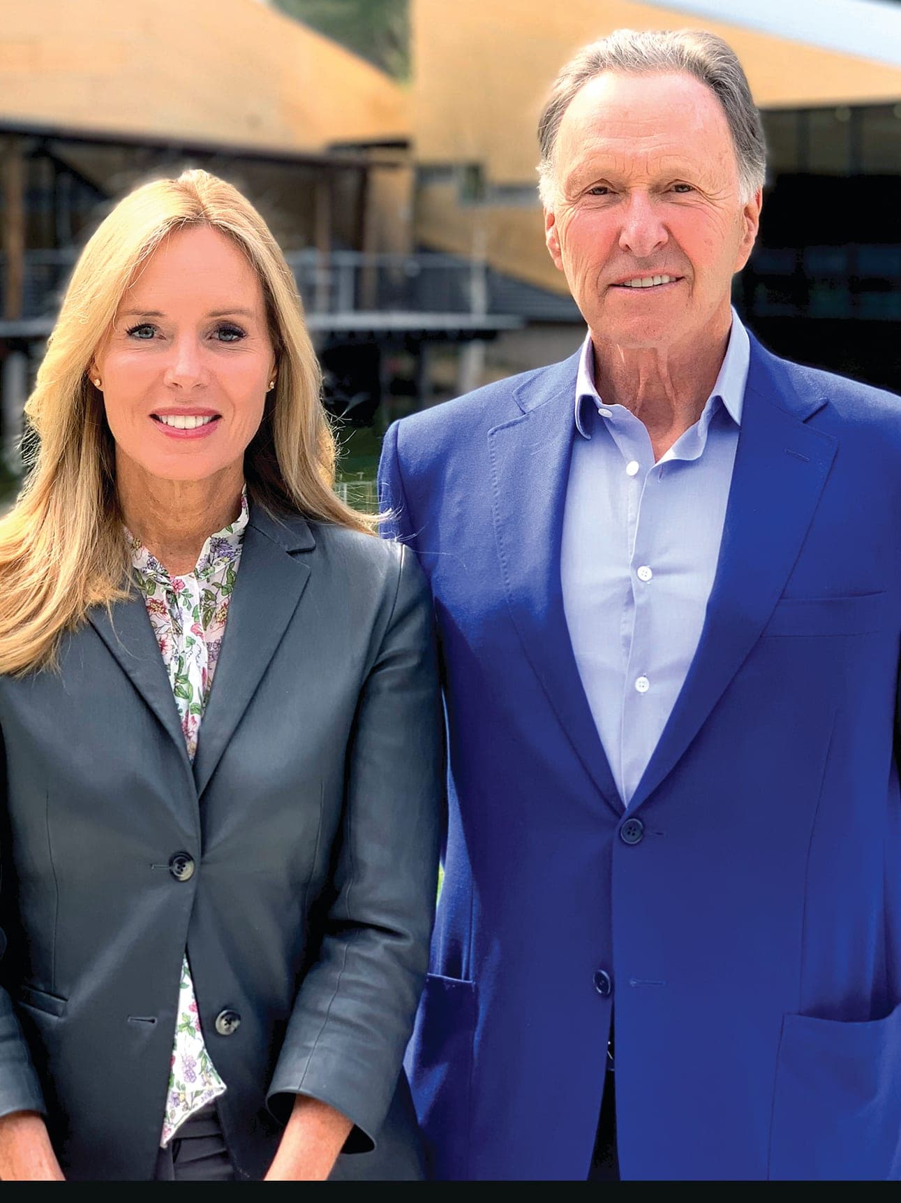 Robert J. Hurst and Carrie Wells
