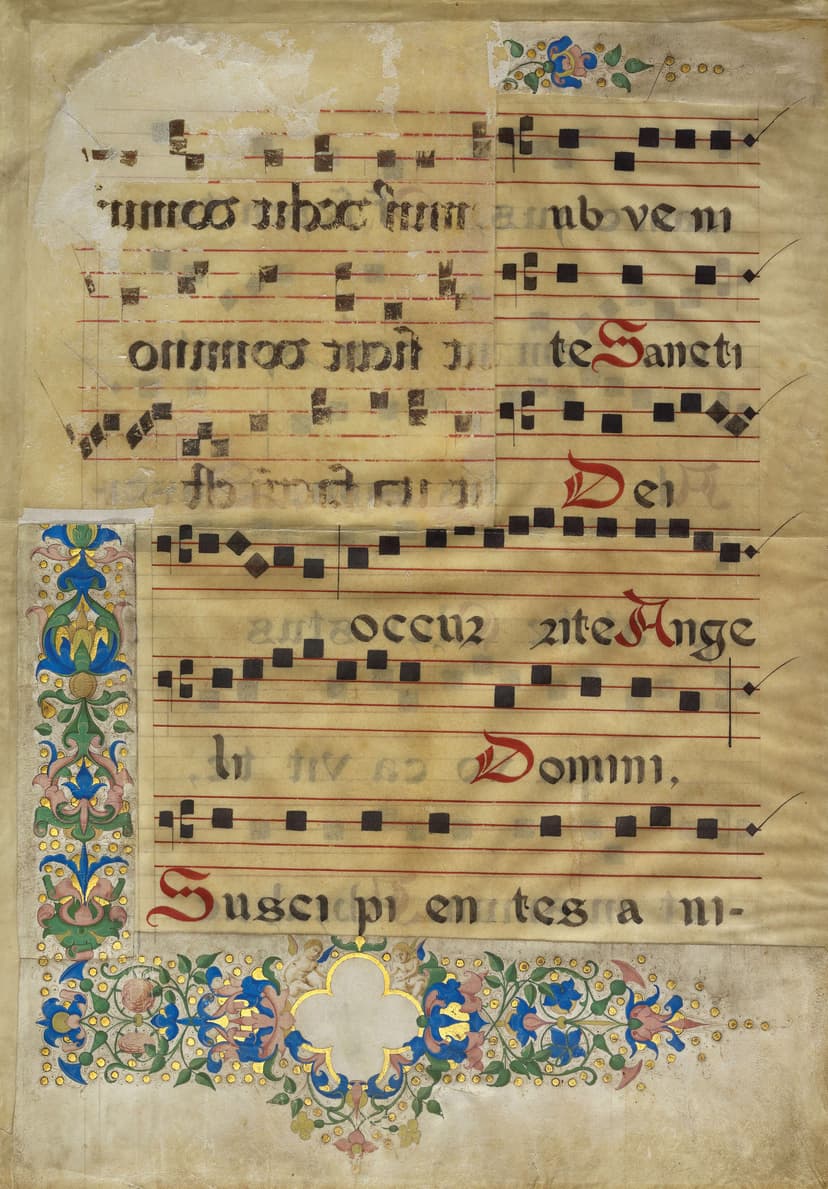 An old manuscript with writing on it